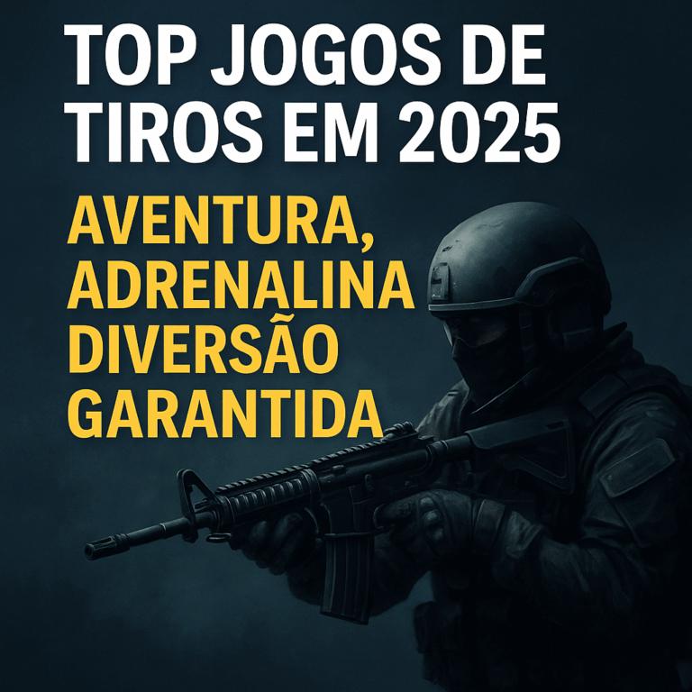 Top Jogos de Tiros em 2025: Aventura, Adrenalina e Diversão Garantida